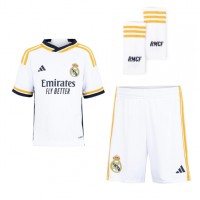 Real Madrid Lucas Vazquez #17 Replica Home Minikit 2023-24 Short Sleeve (+ pants)